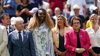 In pictures: Wimbledon celebrates 100 years of Centre Court with past champions