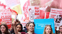 Pro-life campaigners turn out for Dublin rally