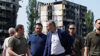 Taoiseach Micheal Martin visit to Ukraine