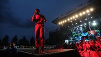 Travis Scott stops performance to ensure fan safety