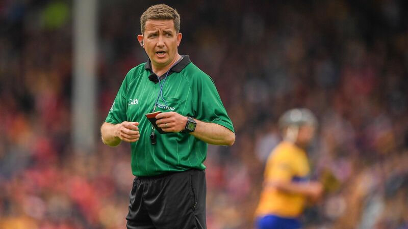 Colm Lyons 'honoured' to be appointed as All-Ireland hurling final referee