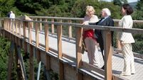 President Higgins opens Beyond the Trees visitor attraction in Wicklow