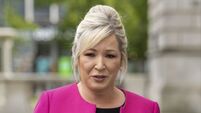 Departing NI secretary ‘shamefully placated the DUP’, Michelle O’Neill says