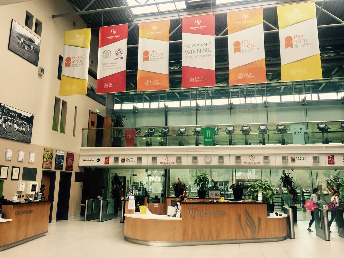 Main Reception at the Mardyke Arena UCC