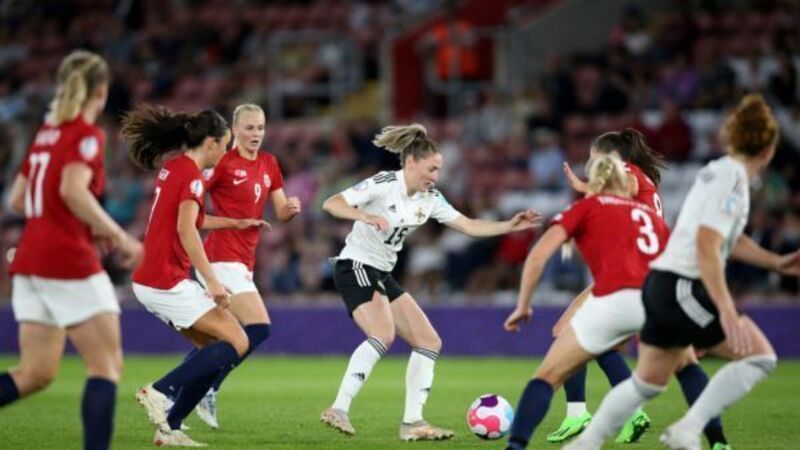 Northern Ireland go down to defeat on major tournament debut at Euro 2022 Northern Ireland go down to defeat on major tournament debut at Euro 2022
