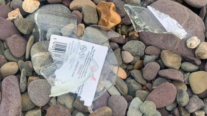 Glass smashing on Cork beach 'a danger to coastal visitors' Glass smashing on Cork beach 'a danger to coastal visitors'