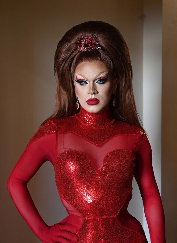 Mia Gold at the Drag School with Mia Gold Drag-uation at the Gay Project, Sawmill Street, Cork. Picture Denis Minihane.