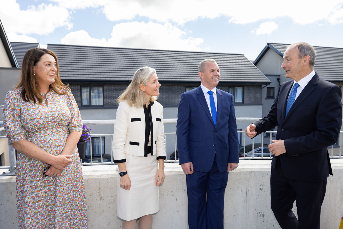 Picture shows from left Catherine Buttimer, Director of Nursing, Riverstick Care Centre; Laura Dillon, Managing Director, Waterland Private Equity Ireland; Tom Finn, CEO, Silverstream Healthcare Group at a special event today at the new Riverstick Care Centre, Cork. Pic:Naoise Culhane. Picture shows from left Catherine Buttimer, Director of Nursing, Riverstick Care Centre; Laura Dillon, Managing Director, Waterland Private Equity Ireland; Tom Finn, CEO, Silverstream Healthcare Group at a special event today at the new Riverstick Care Centre, Cork. Pic:Naoise Culhane.