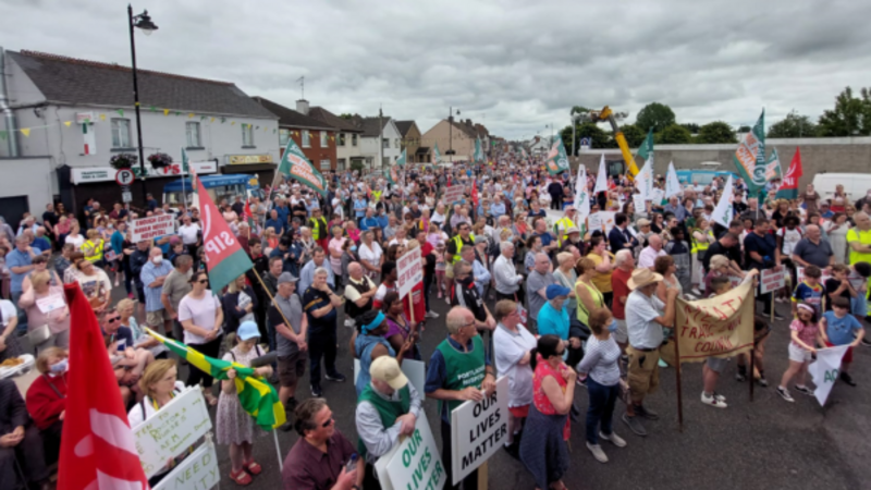 Protest held in Navan over planned Emergency Department changes