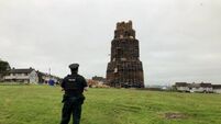Man dies after fall from bonfire in Northern Ireland