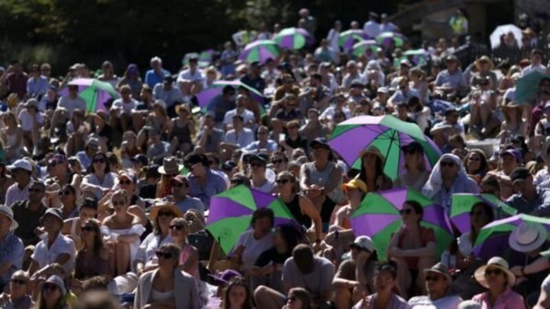 Fans from around the world flock to 'bucket list' Wimbledon final Fans from around the world flock to 'bucket list' Wimbledon final