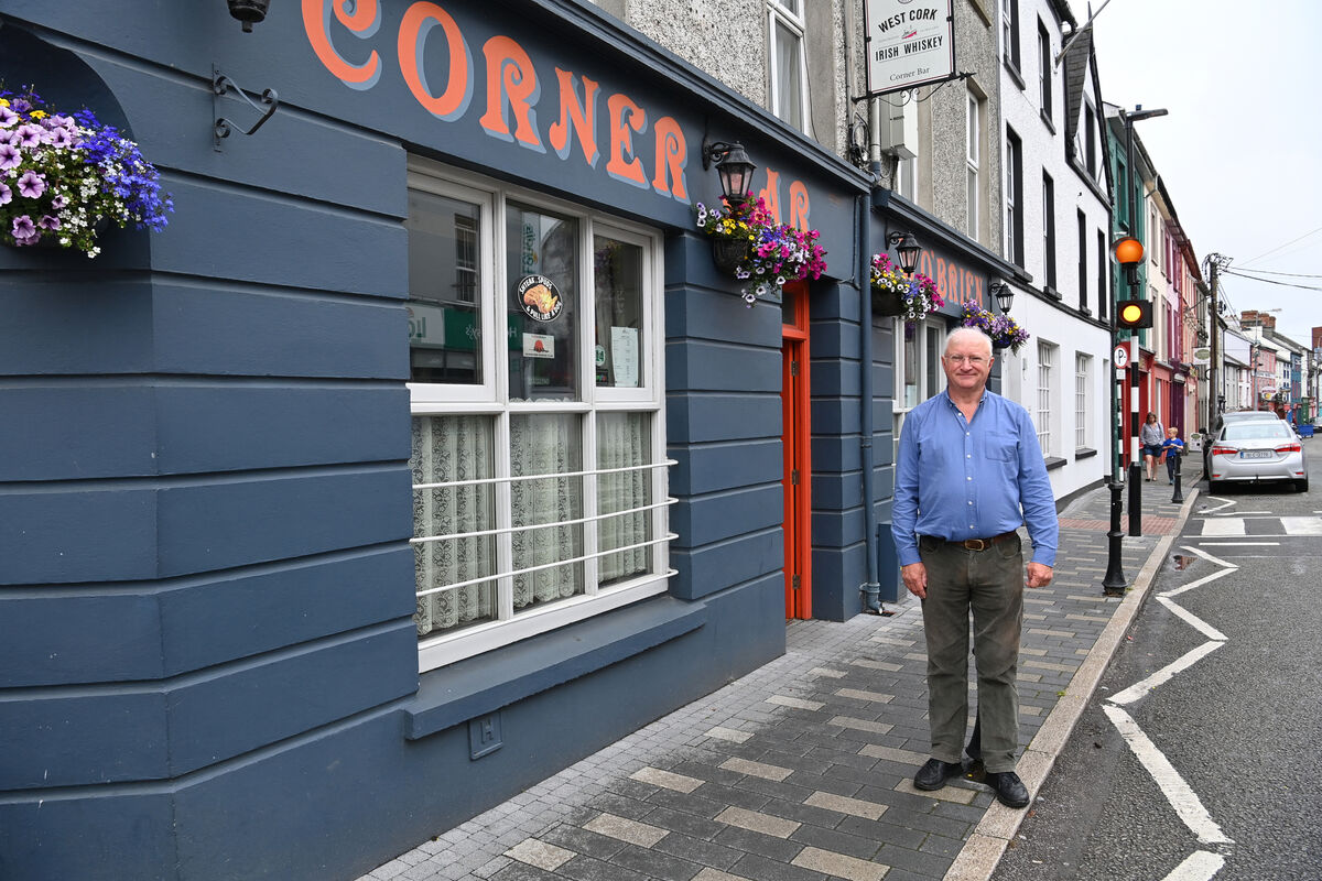 William O'Brien, proprietor of the Corner Bar, Skibbereen, West Cork. Picture Dan Linehan