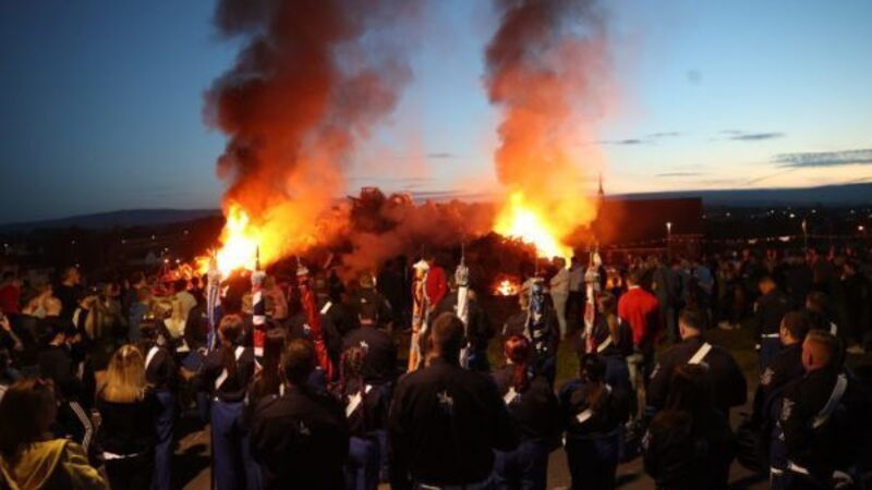 Vigil held for man who died after Co Antrim bonfire fall Vigil held for man who died after Co Antrim bonfire fall