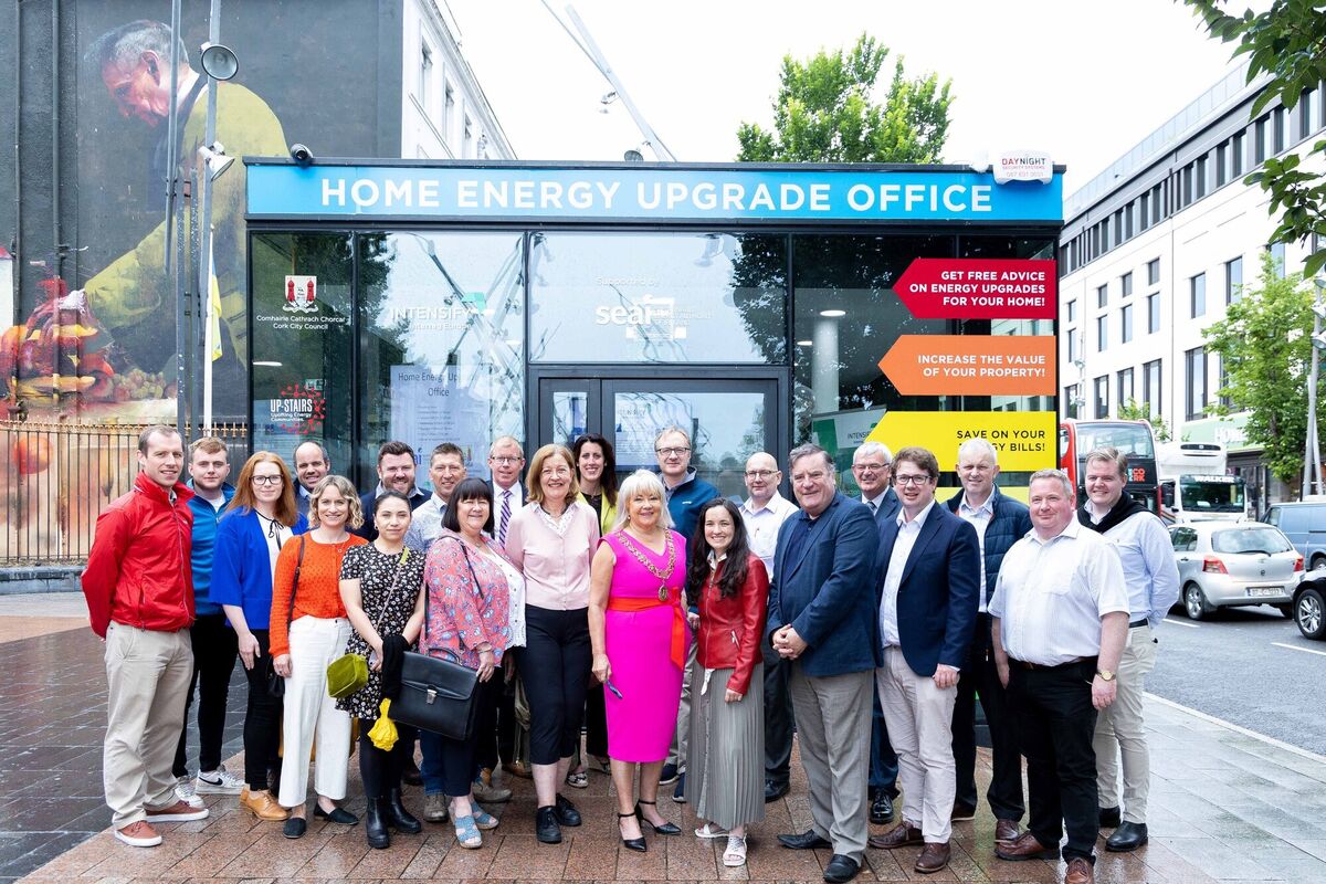 Pictured at the Home Energy Upgrade Office on Grand Parade, Cork on 12th of July at the Cork City Council Official Launch of the Home Energy Upgrade Office (HEUGO), the office is the first of its kind in Ireland. Picture: Alison Miles /OSM PHOTO.