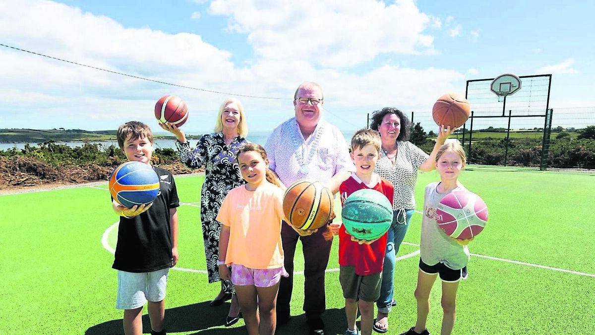 €40,000 sports area opens in Crosshaven
