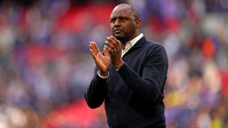 Patrick Vieira admits Palace are disadvantaged by missing players in pre-season