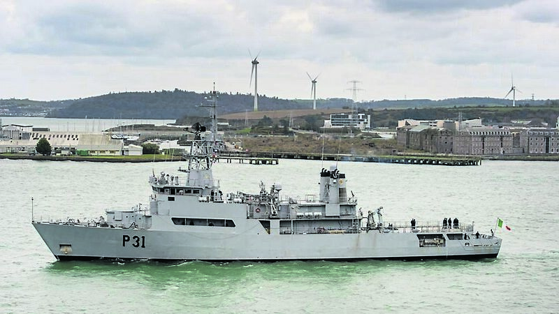 Request under consideration: Elements of LÉ Eithne could remain in Cork