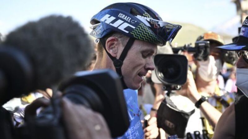 Chris Froome forced out of Tour de France after positive test for Covid-19 Chris Froome forced out of Tour de France after positive test for Covid-19