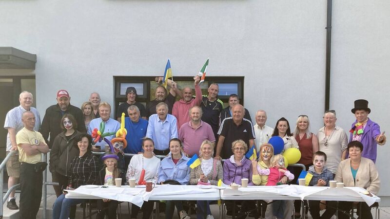 Cork veterans throw party to welcome Ukrainian refugees Cork veterans throw party to welcome Ukrainian refugees