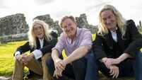 Adrian Dunbar returns to home town to direct play on monastic island