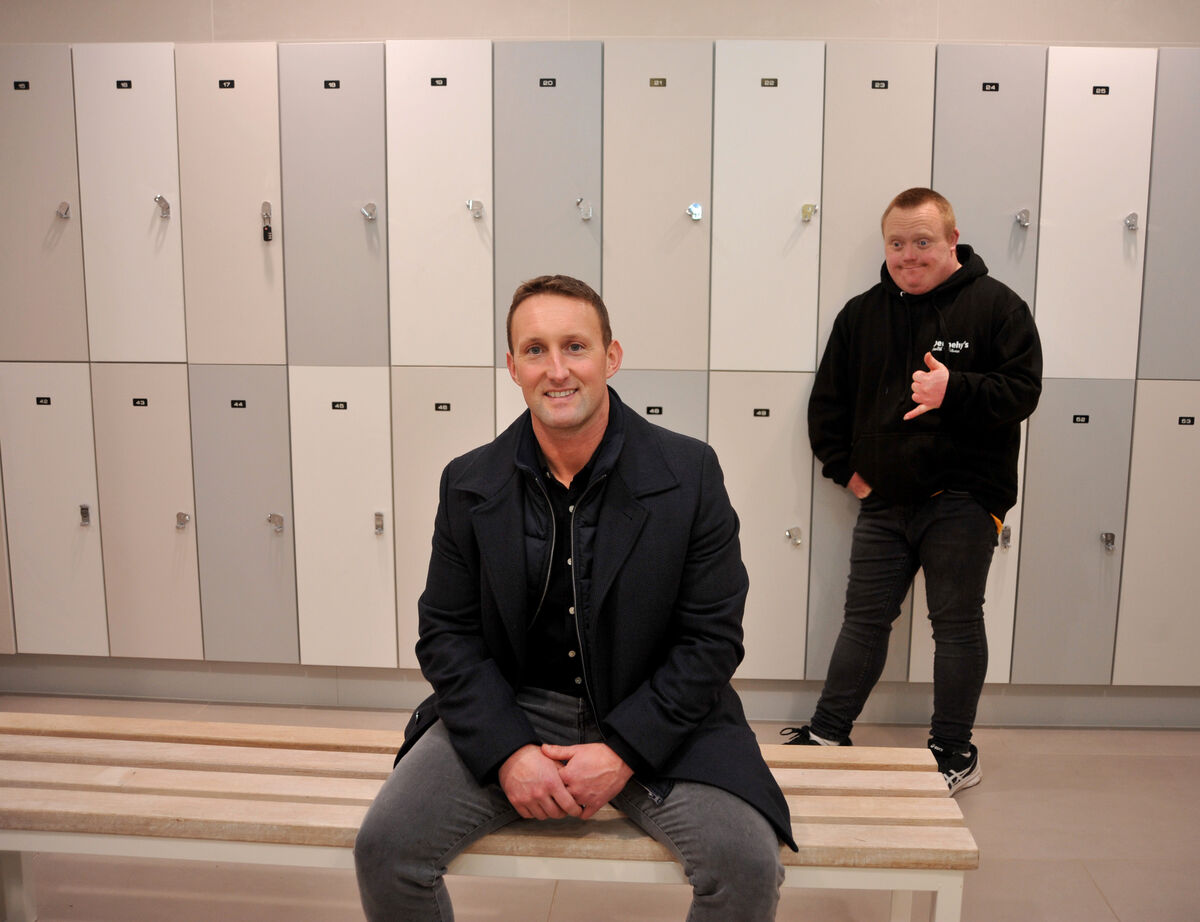  Owner Luke Dennehy with staff member Stuart McCarthy. Picture: Larry Cummins