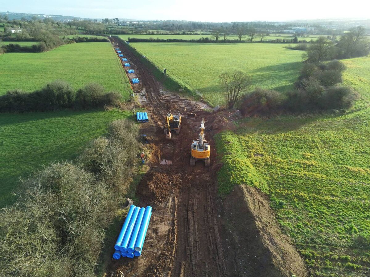 The Western Trunk watermain, involves the construction of 5.5km of new trunk watermain that will link water supplies in the City Centre and Cork Harbour area. Image: Irish Water The Western Trunk watermain, involves the construction of 5.5km of new trunk watermain that will link water supplies in the City Centre and Cork Harbour area. Image: Irish Water