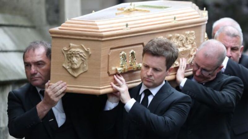 We’ll miss you immeasurably: Declan Donnelly pays tribute to brother at funeral