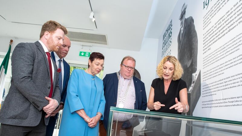Diaries of Michael Collins on display in home town of Clon’