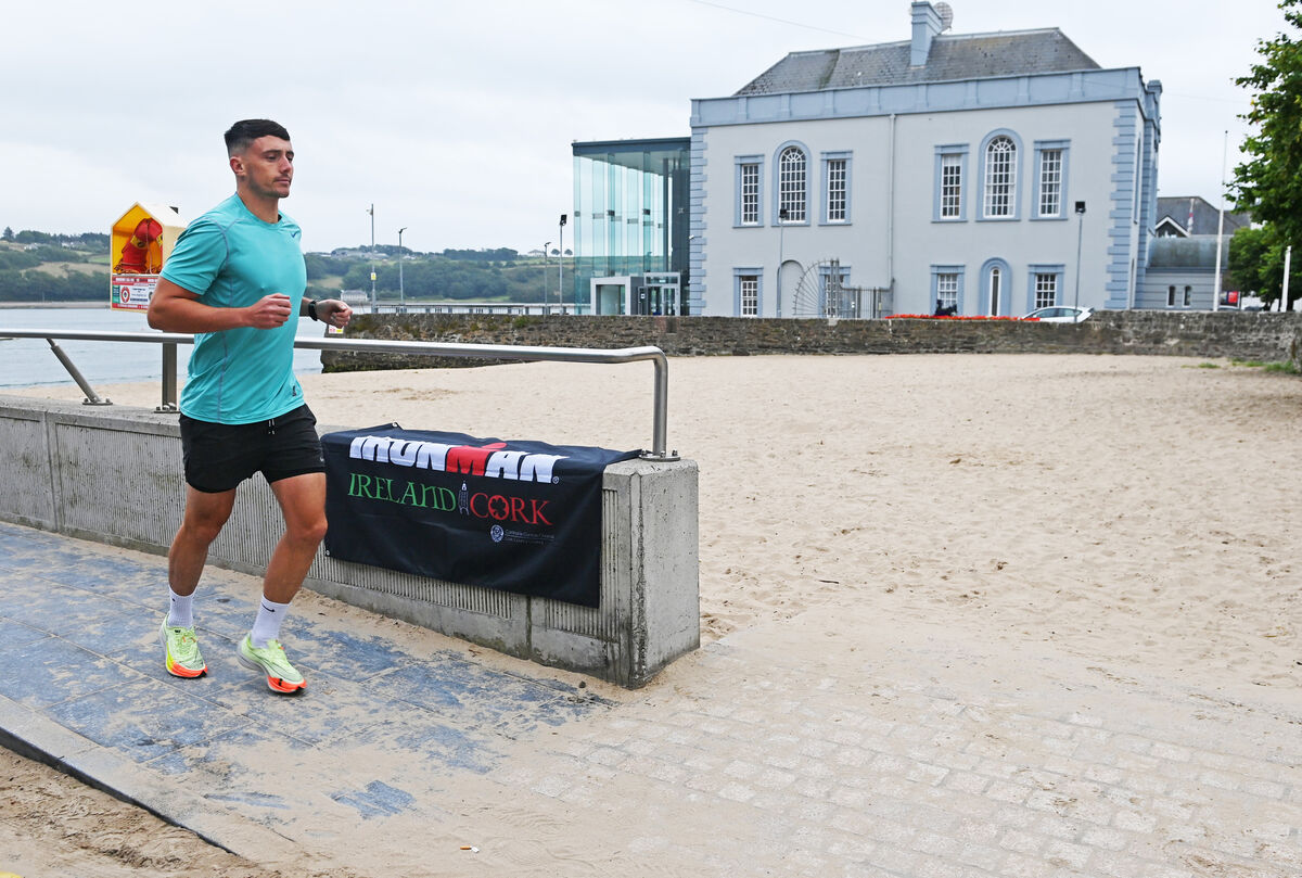 Local man David Herlihy in training for his first Ironman Youghal. Picture; Eddie O'Hare Local man David Herlihy in training for his first Ironman Youghal. Picture; Eddie O'Hare