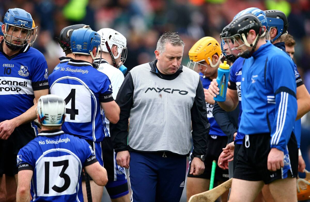 Sarsfields manager Pat Ryan after talking to his players in 2015. Picture: INPHO/Cathal Noonan Sarsfields manager Pat Ryan after talking to his players in 2015. Picture: INPHO/Cathal Noonan