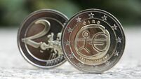 Gardaí warn public to be aware of fake €2 coins