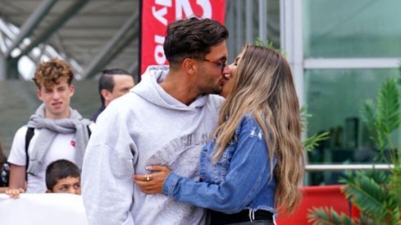 Love Island winners Davide and Ekin-Su touch down in UK Love Island winners Davide and Ekin-Su touch down in UK