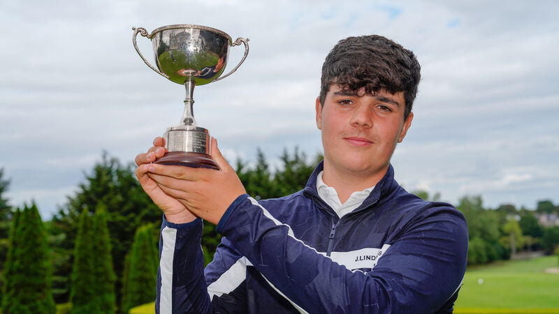 Cork golfer Sean Deasy lands U16 National Title at Lucan
