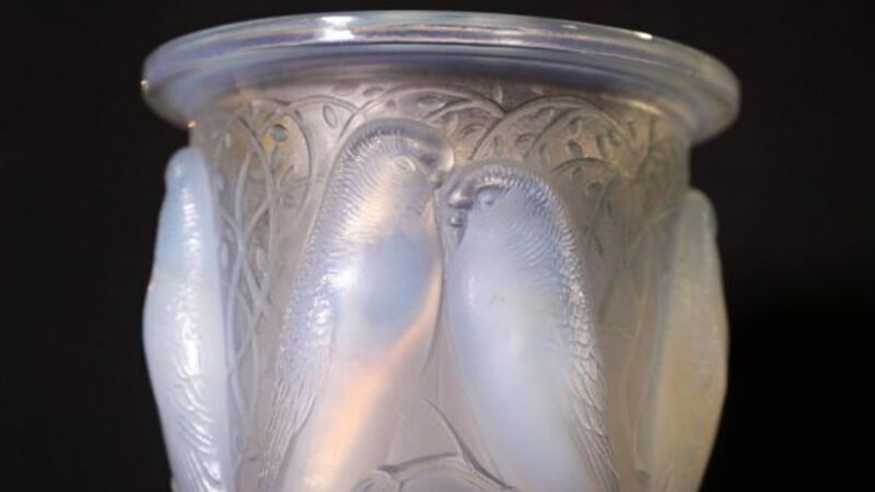 Rare Lalique vase among items from historic Belfast house to go under hammer