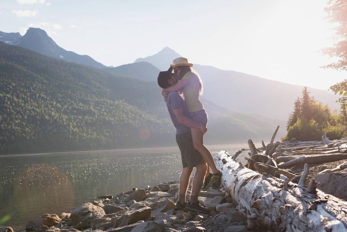Kissing can give you a buzz chemically. Picture: Alamy/ PA Kissing can give you a buzz chemically. Picture: Alamy/ PA