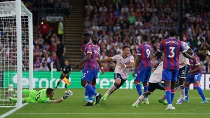 Gabriel Martinelli on target as Arsenal make winning start at Crystal Palace Gabriel Martinelli on target as Arsenal make winning start at Crystal Palace
