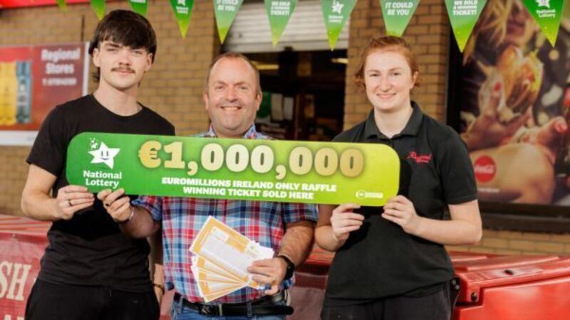 Sligo home to latest €1 million EuroMillions winner