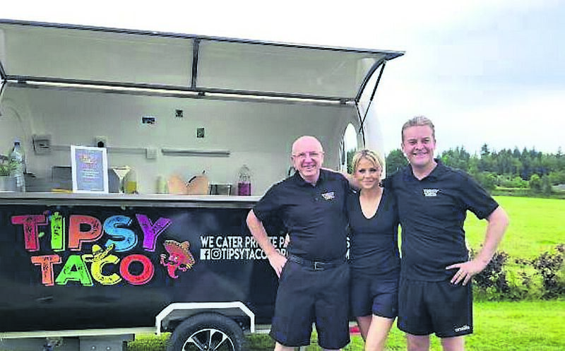 John Tynan , Stephen Molloy and Caroline Hodnett of Tipsy Taco. John Tynan , Stephen Molloy and Caroline Hodnett of Tipsy Taco.