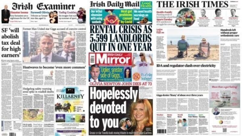What the papers say: Tuesday's front pages What the papers say: Tuesday's front pages