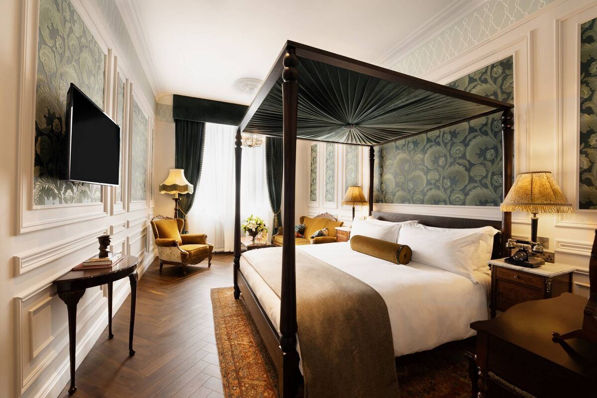 Pictured: The new 'Michael Collins Suite' at the Imperial Hotel, Cork. Previously known as room 115, where revolutionary leader Michael Collins stayed on the nights before his death 100 years ago. Photographer: Louis Tang [@noirxtone on instagram]