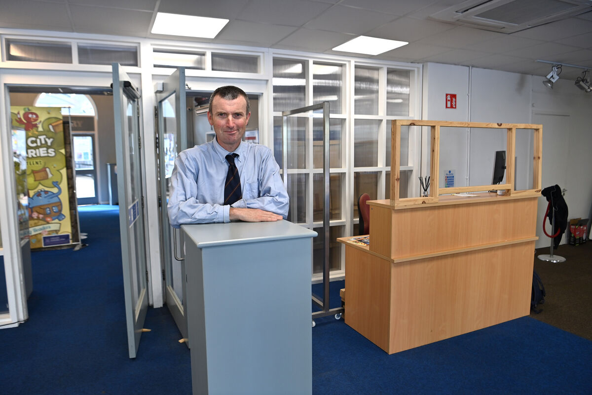  Porter David Barrett at Cork City Library. Picture Dan Linehan