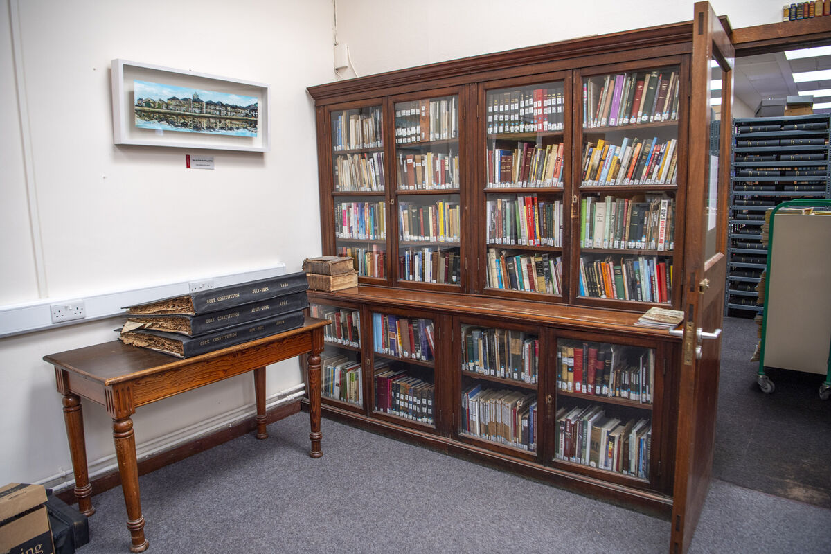  The local studies room at Cork City Library. Picture Dan Linehan