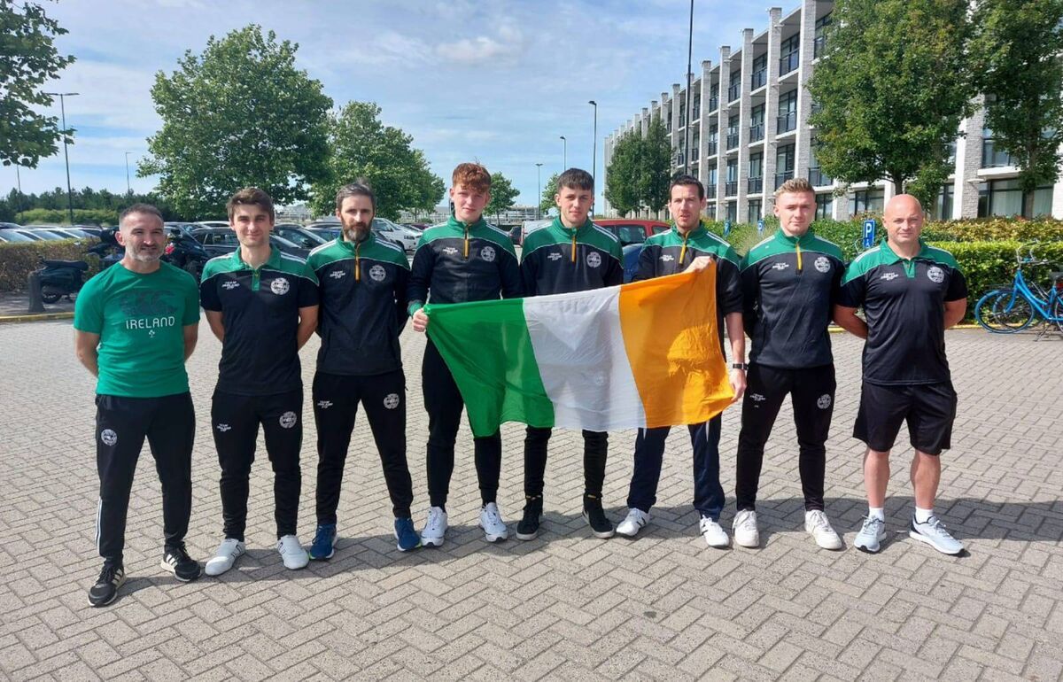 The adult men's team at the Taekwondo World Championships. The adult men's team at the Taekwondo World Championships.