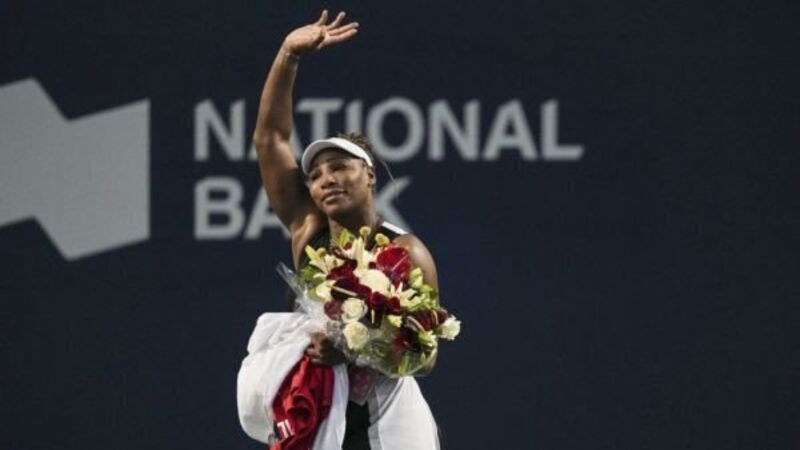 Tearful Serena Williams says ‘goodbye Toronto’ after flagging retirement
