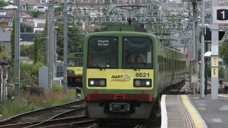 Some Dart services suspended in Dublin City over weekend for 'essential' works