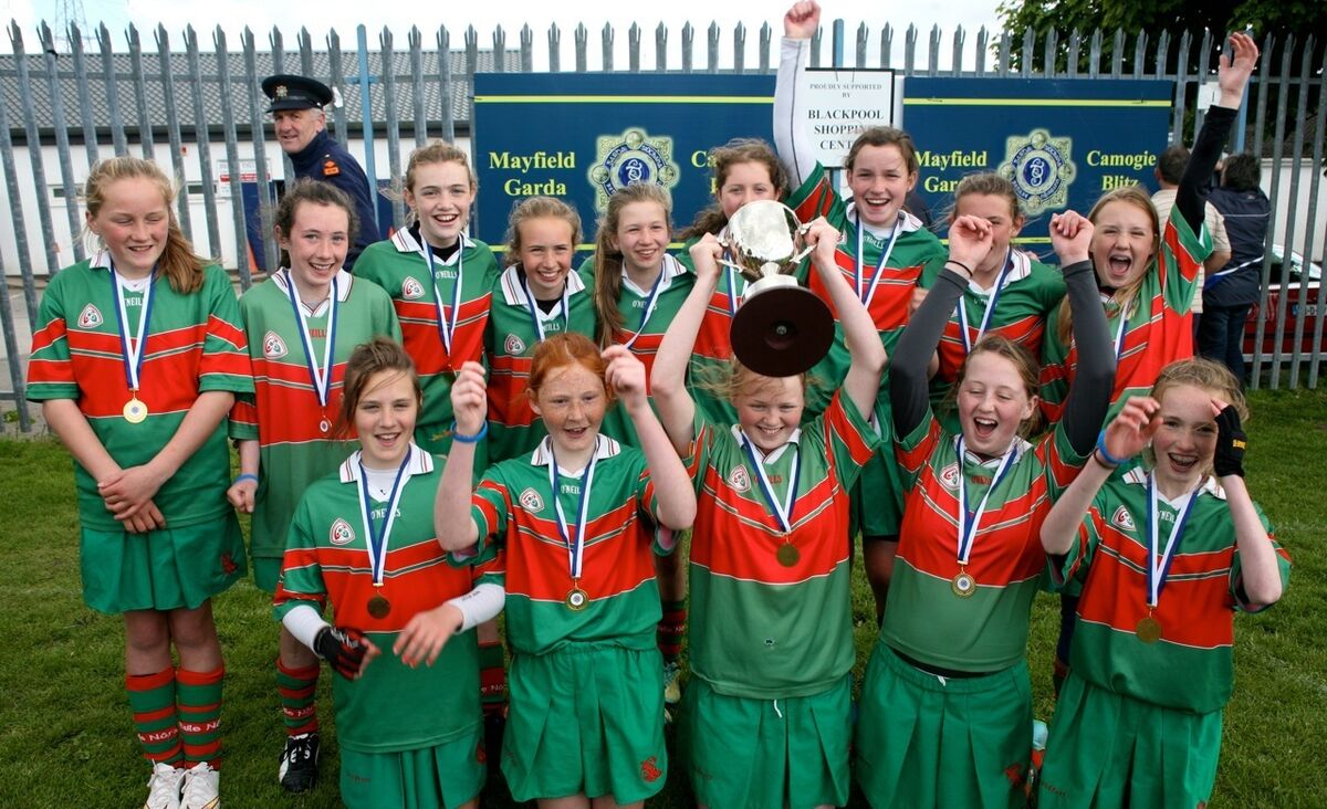 Mayfield Garda Camogie Blitz Winners 2015: Ballinora. Picture: Derek Connolly. 