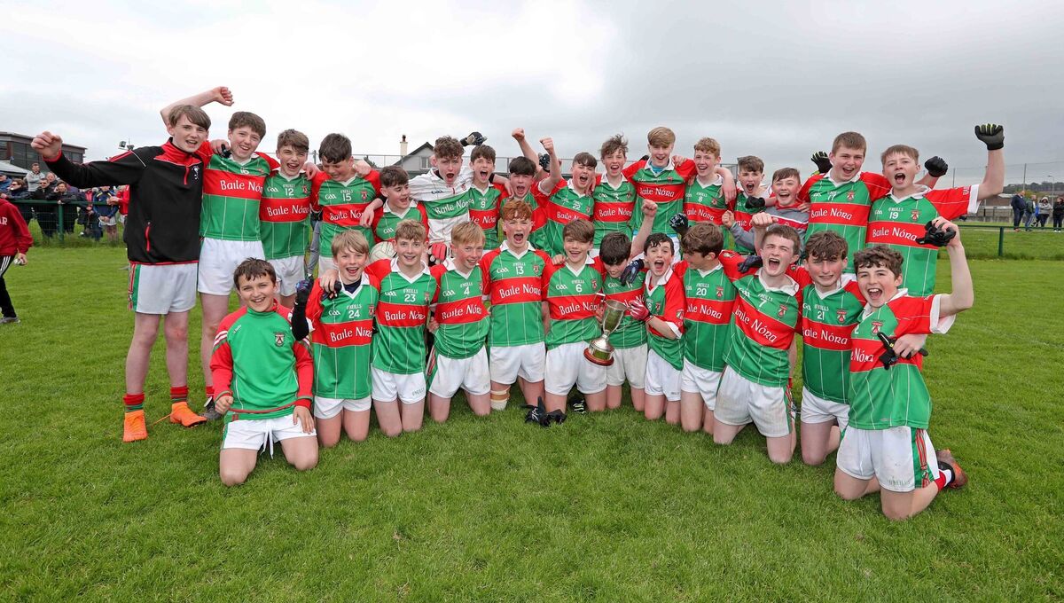  The Ballinora U14 team that won a Féile title in 2018. Picture: Jim Coughlan.