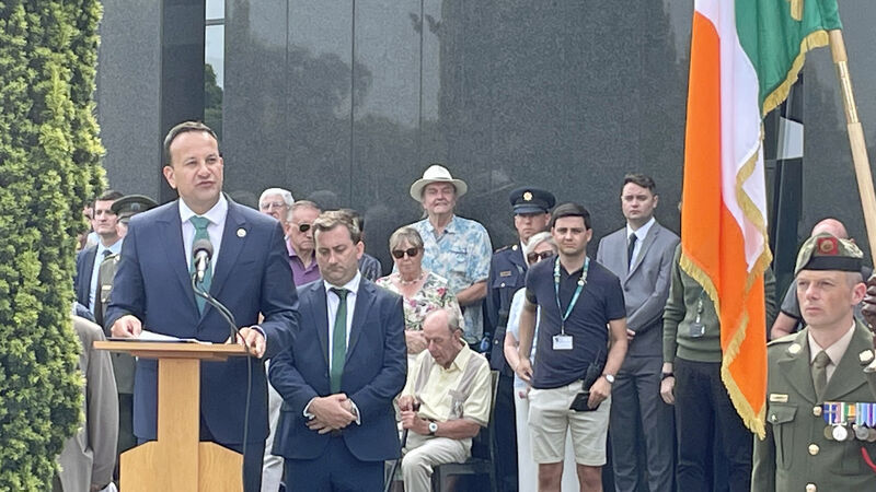 Varadkar pays tribute to ‘remarkable legacy’ of Michael Collins at his graveside Varadkar pays tribute to ‘remarkable legacy’ of Michael Collins at his graveside