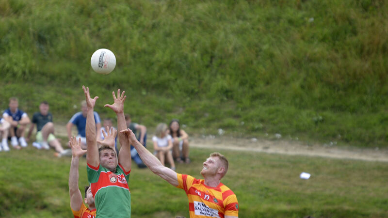 PSFC: Joe Grimes scores the late equaliser as Clonakilty draw with Newcestown PSFC: Joe Grimes scores the late equaliser as Clonakilty draw with Newcestown