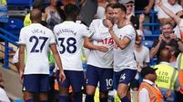 Stoppage-time header from Harry Kane earns Tottenham point at Chelsea
